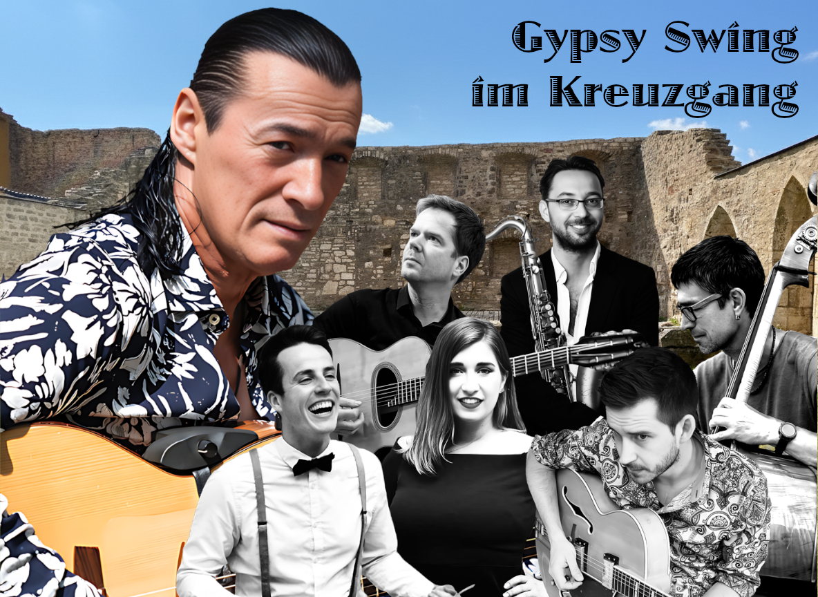 Benefizkonzert 2026 Gypsy Swing im Kreuzgang